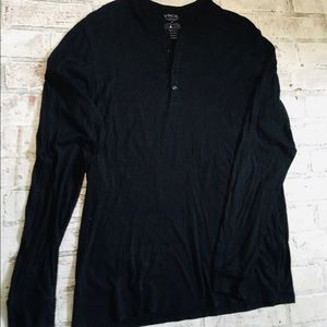 VINCE Pima Cotton Henley